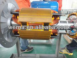 खरीदें तीन चरण ब्रशलेस अल्टरनेटर जिसमें 100% कॉपर वाइंडिंग इंसुलेशन क्लास H और स्टैमफोर्ड टाइप माउंटिंग है online manufacture