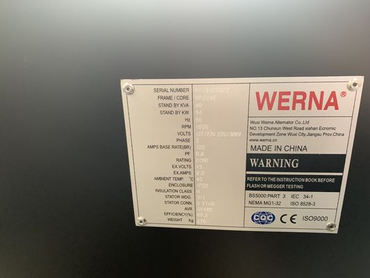 साइलेंट 20kw 25kva 1800rpm डीजल एसी जनरेटर